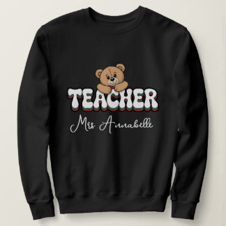 Camiseta Personalized teacher Retro style  design 
