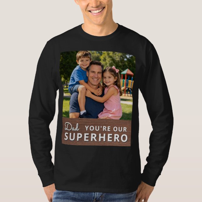 Camiseta Personalized with photo and text (Frente)