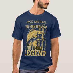 Camiseta Personalizou O Homem O Mito Da Lenda De Pesca