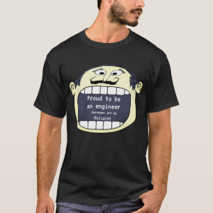 Camiseta Personificação Motivativa de Voz do Engenheiro Ort