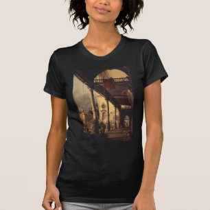 Camiseta Perspectiva com um Portico