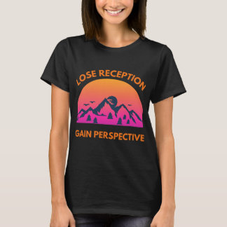 Camiseta Perspectiva de ganho de recepção de perderes