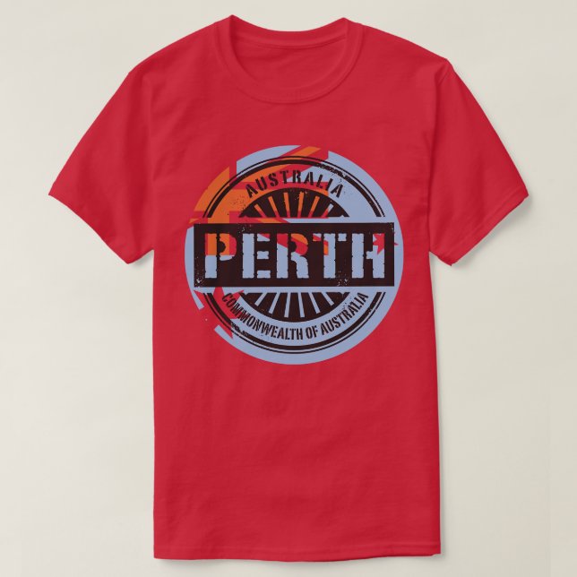 Camiseta Perth Austrália (Frente do Design)