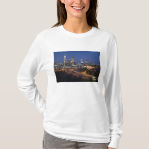 Camiseta Perth, Austrália. Vista do centro de Perth a parti