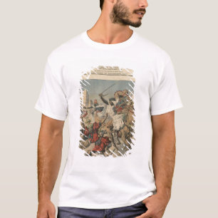 Camiseta Perto de Casablanca o carregamento dos goumiers