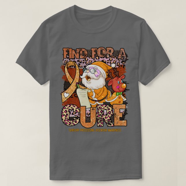 Camiseta Perturbação de Processamento Sensorial Sensibiliza (Frente do Design)