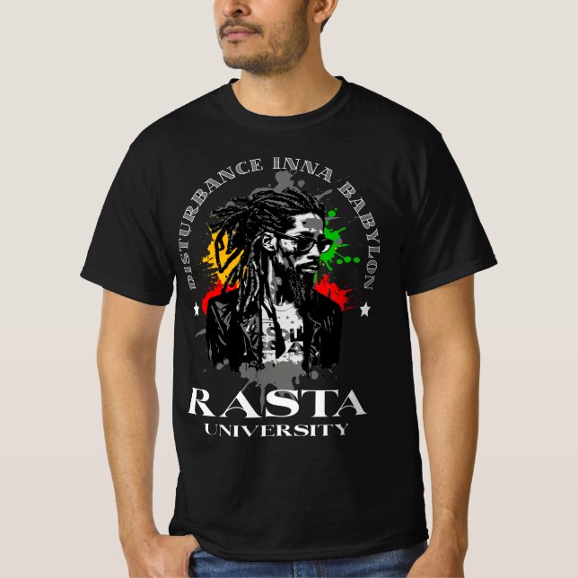 Camiseta Perturbação na Babilônia na Universidade de Rasta (Frente)