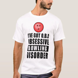 Camiseta Perturbação Obsessiva da Boliche - Citação Engraça