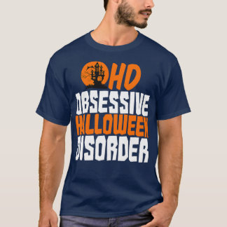 Camiseta Perturbação Obsessiva do Halloween