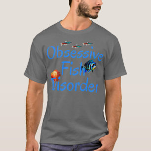 Camiseta Perturbação Obsessiva Dos Peixes Frontosa Manutenç