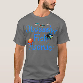 Camiseta Perturbação Obsessiva Dos Peixes Frontosa Manutenç
