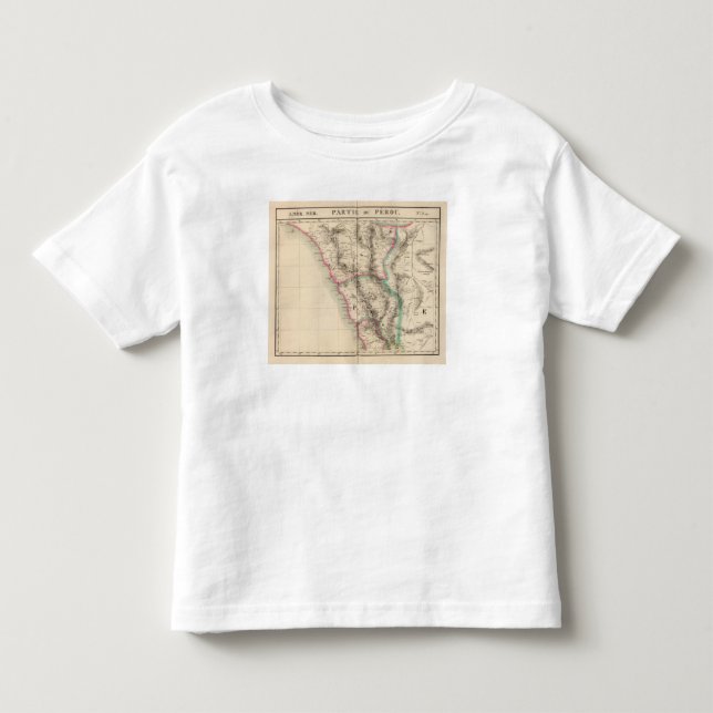 Camiseta Peru, Ámérica do Sul 14 (Frente)