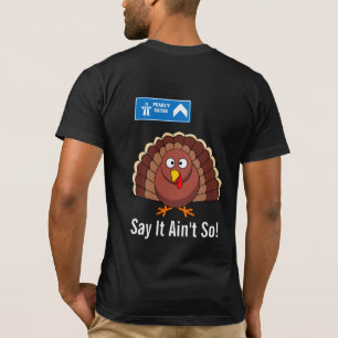 Camiseta Peru após desenho do Dia de Ação de Graças