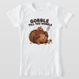 Camiseta Peru até Cair de Pernas para o Dia de Ação de Graç