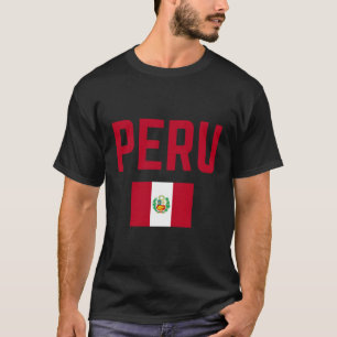 Camiseta Peru: Bandeira Peru