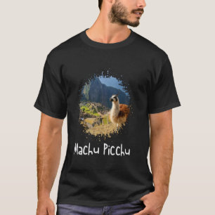 Camiseta Peru Cusco Llama Lembrança Machu Picchu