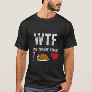 Camiseta Peru de Ação de Graças Família Vinho