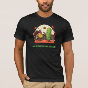 Camiseta Peru de Ação de Graças Jogando Esportes de Pickleb