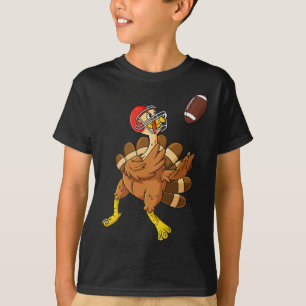 Camiseta Peru de Ação de Graças Receptor de Futebol America
