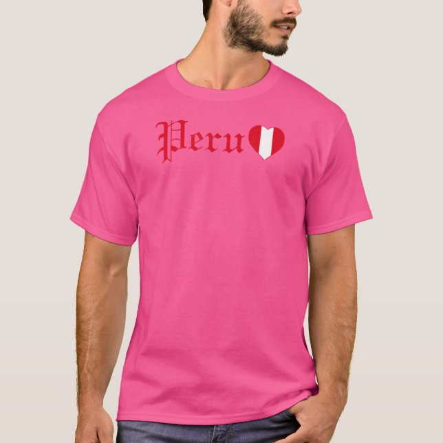 Camiseta Peru Dia da Independência República Del Perú 1 (Frente)