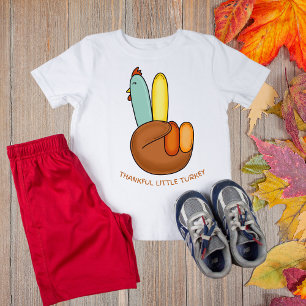Camiseta Peru do Dia de Ação de Graças do Menino Grato Sina