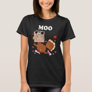 Camiseta Peru do Dia de Ação de Graças Funny Vaca Falsa Mug