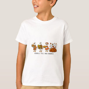 Camiseta Peru do Dia de Ação de Graças Homens Mulheres Cria