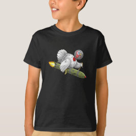 Camiseta Peru do Dia de Ação de Graças viaja para o espaço