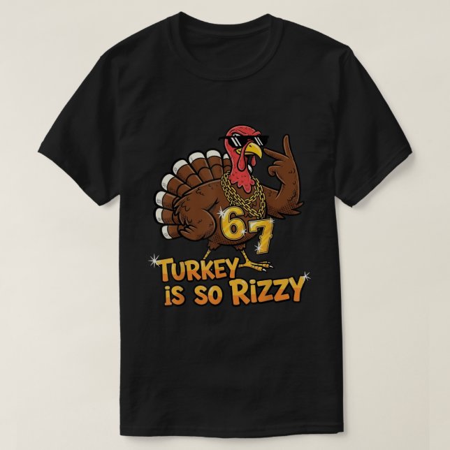 Camiseta Peru é Tão Rizzy 67 Meme (Frente do Design)