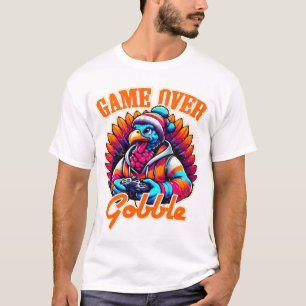 Camiseta Peru Estilizado com Capuz de Gamer com Laranja Dan
