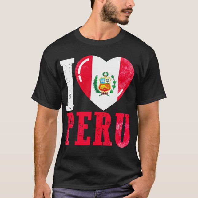Camiseta Peru eu amo Peru (Frente)
