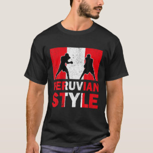 Camiseta Peru Flag Peru Boxage Club Vintage