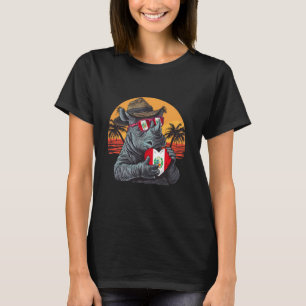 Camiseta Peru Flag Rhino Heart Sunset Roots Peruvivi