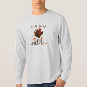 Camiseta Peru Fofa Agradeça Feliz Dia de Ação de Graças Out