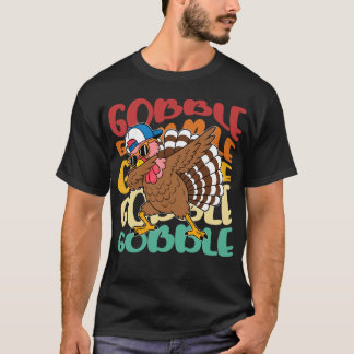 Camiseta Peru Frio de Ação de Graças Gobble
