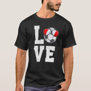 Camiseta Peru: Futebol Adora Bandeira do Ventilador Peruano