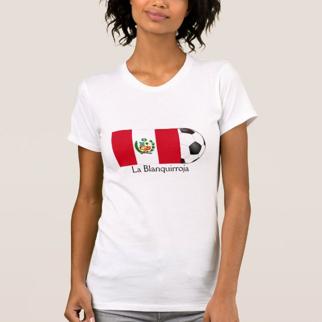 Camiseta Peru "La Blanquirroja" (Frente)