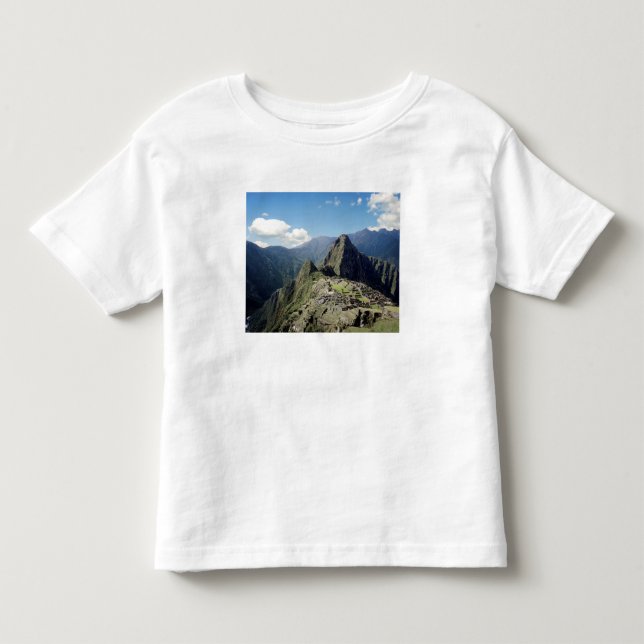 Camiseta Peru, Machu Picchu, a antiga cidade perdida do Inc (Frente)