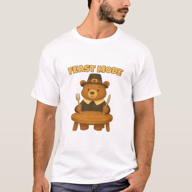 Camiseta Peru Mode Ação de Graças Peru - Peru Pilgrim Fofo (Frente)