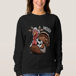 Camiseta Peru Moo Dia de Ação de Graças Engraçado 