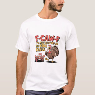 Camiseta Peru-Peru Não Estou Sentado à Mesa das Crianças Pe