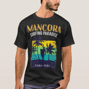 Camiseta Peru: Piura Mancora Beach Surfing Men