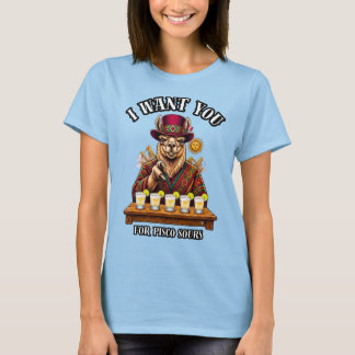 Camiseta Peru Quero Você Pisco Sour Llama Inka 182