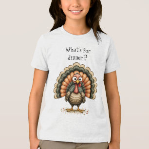 Camiseta Peru Quirky Dia de Ação de Graças O Que é Que Tem