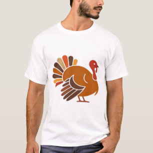 Camiseta Peru Retro de Ação de Graças � Design de Colheita