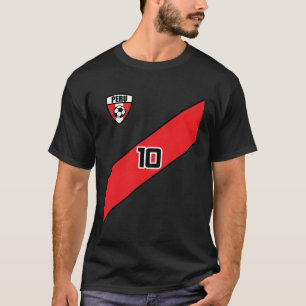 Camiseta Peru Soccer Jersey Style Retro Vintage Flag Peruvi