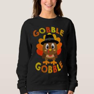 Camiseta Peru Turquia Gobble Gobble Bonito Peregrino Menino