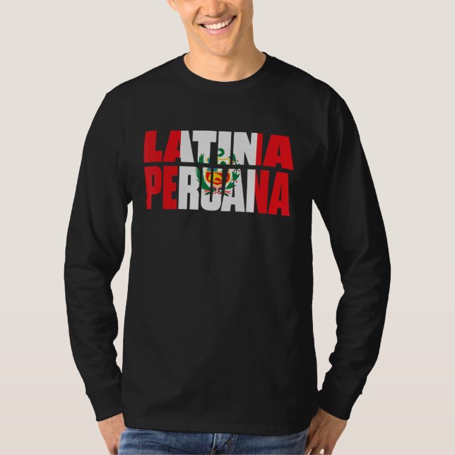 Camiseta Peruana Peru Latina Peruana (Frente)