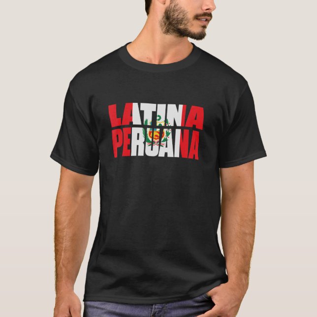Camiseta Peruana Peru Latina Peruana (Frente)