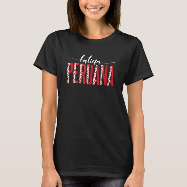 Camiseta Peruana Peru Latina Peruana 1 (Frente)